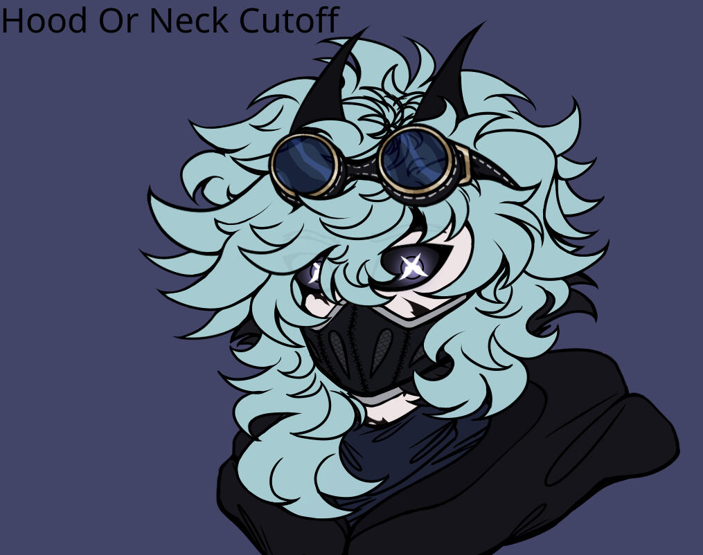 Hood/Neck Cutoff + $5